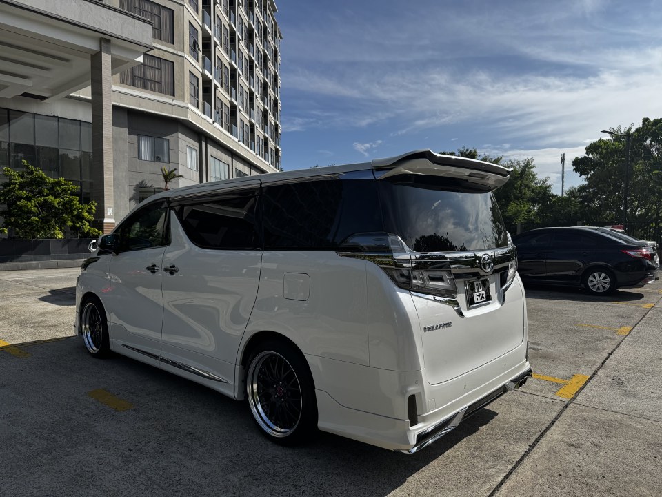 Direct Owner arrangement at Sandakan. Vellfire ZG