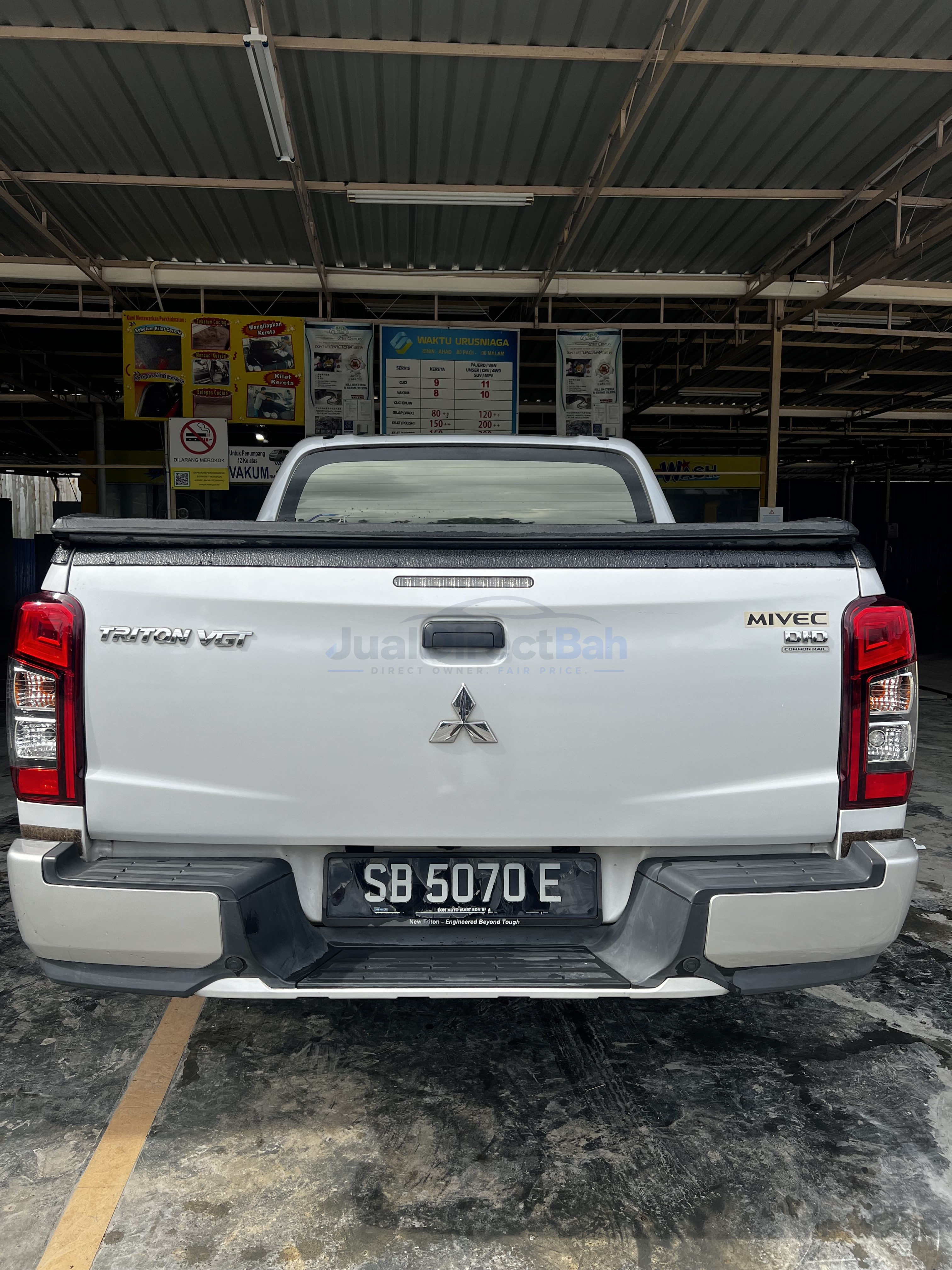 2019 Mitsubishi Triton Vgt 2.4L 4X4 DC MT 4